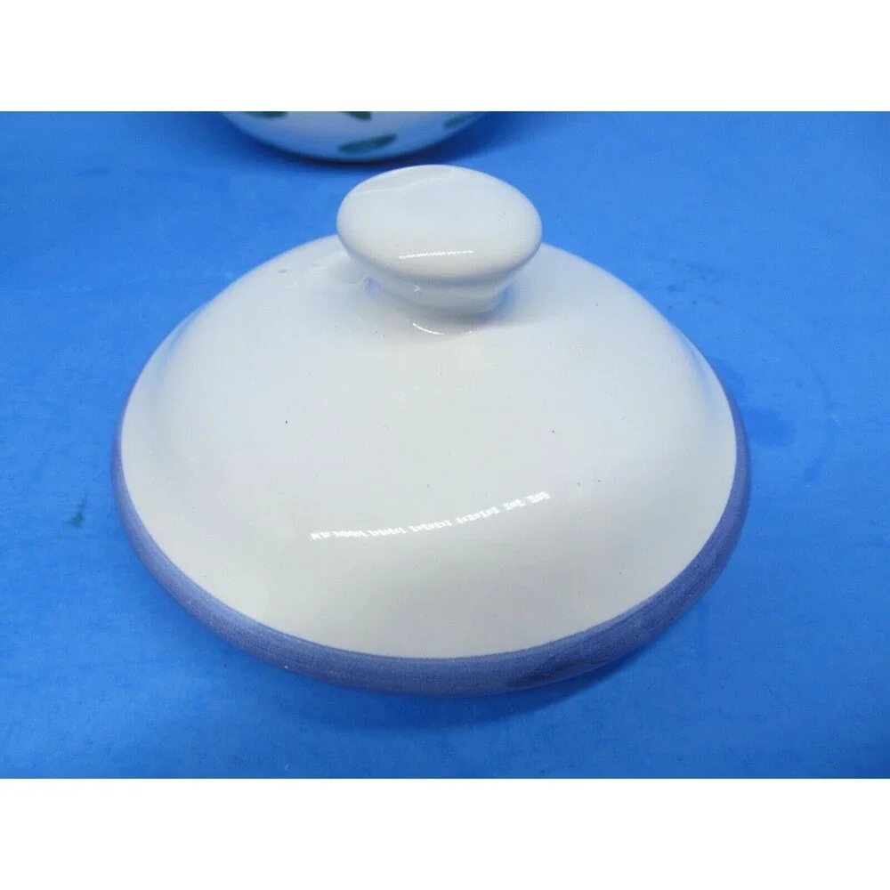 Williams Sonoma Tournesol Italy Sugar Bowl With Lid And Creamer EUC
